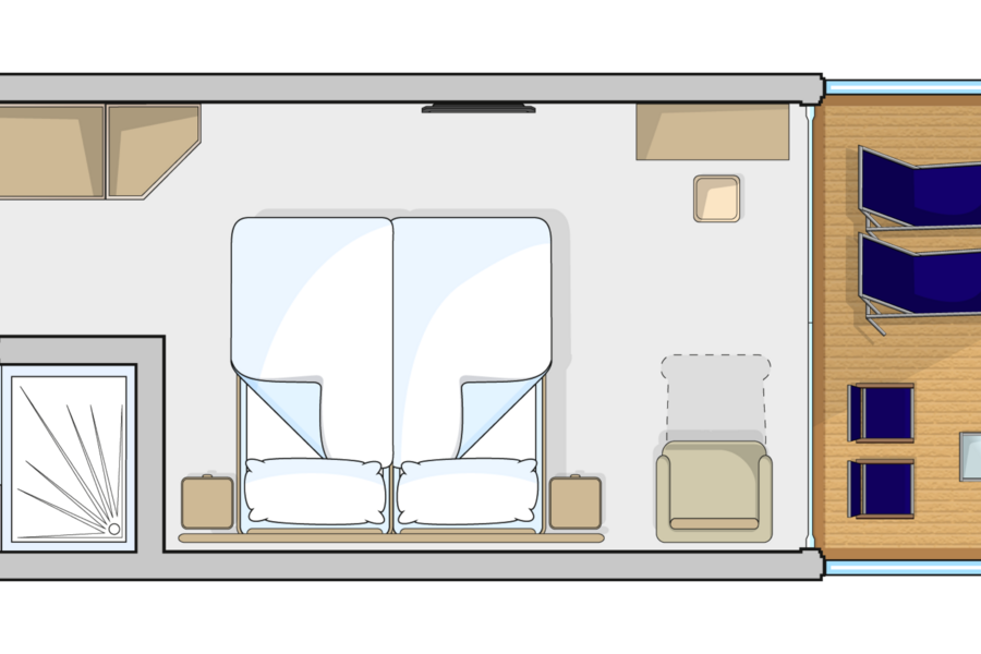 Marella Cruises Marella Voyager Balcony Cabin _Large Balcony_ 3 Beds Floor Plan.png